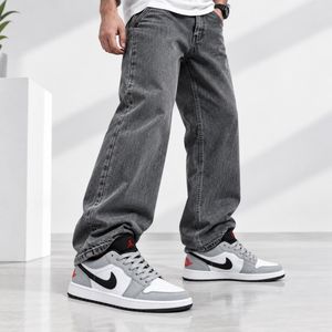خرید اینترنتی کتانی نایک جردن وان لو بزرگپا طوسی سفید Nike Jordan Low