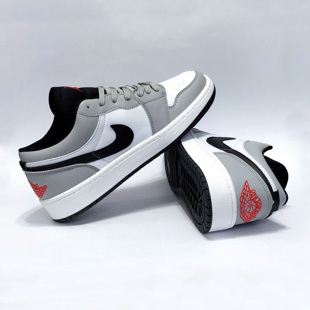 مشخصات کتانی نایک جردن وان لو بزرگپا طوسی سفید Nike Jordan Low