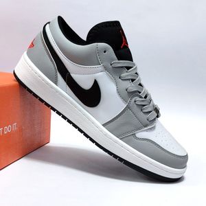 قیمت ارزان کتانی نایک جردن وان لو بزرگپا طوسی سفید Nike Jordan Low
