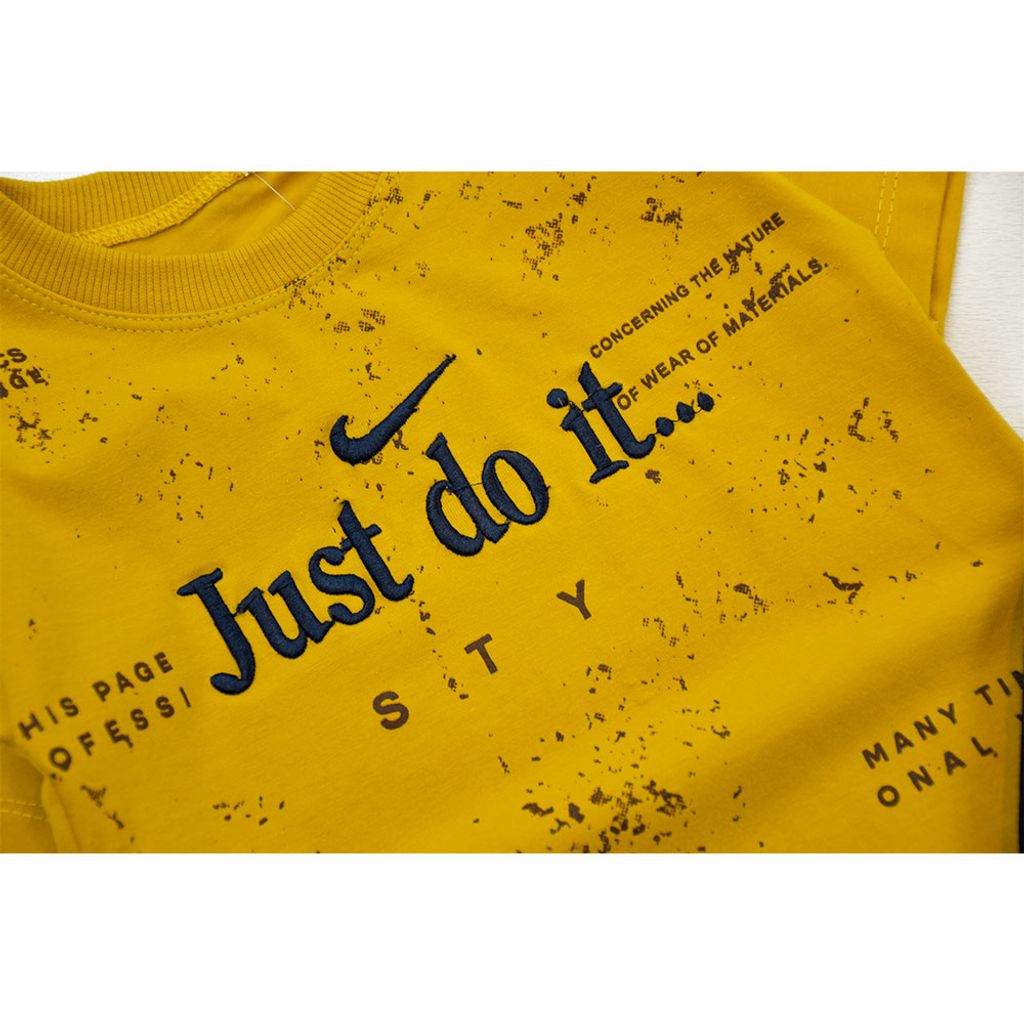 خرید اینترنتی قیمت تیشرت و شلوارک پسرانه JUST DO IT کد 11631