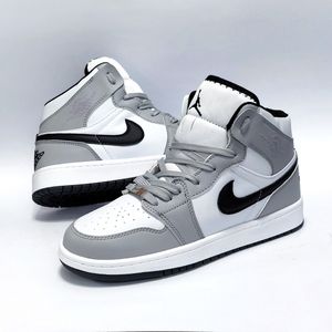 مشخصات کتانی نایک جردن وان ساقدار سفید طوسی Nike Jordan one