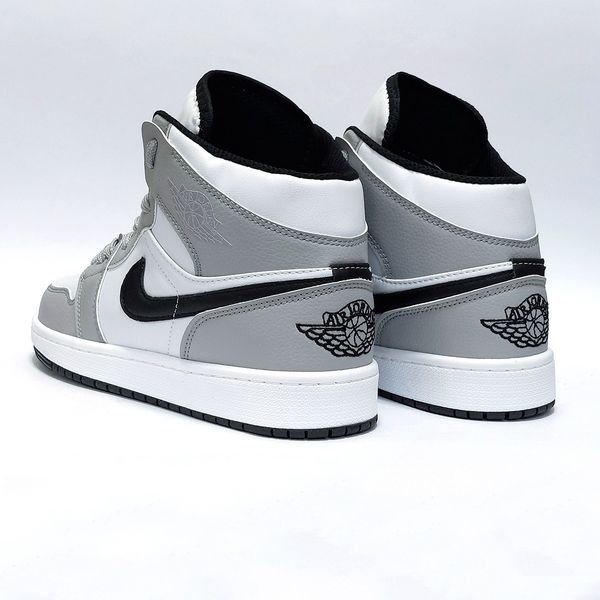 کتانی نایک جردن وان ساقدار طوسی سفید Nike Jordan one