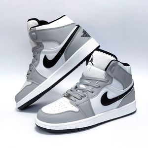 فروش اینترنتی کتانی نایک جردن وان ساقدار سفید طوسی Nike Jordan one