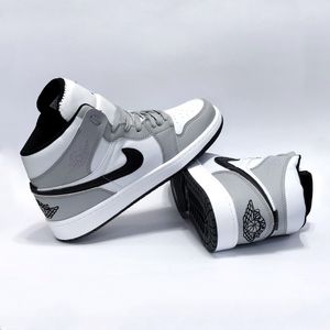 فروش اینترنتی کتانی نایک جردن وان ساقدار سفید طوسی Nike Jordan one