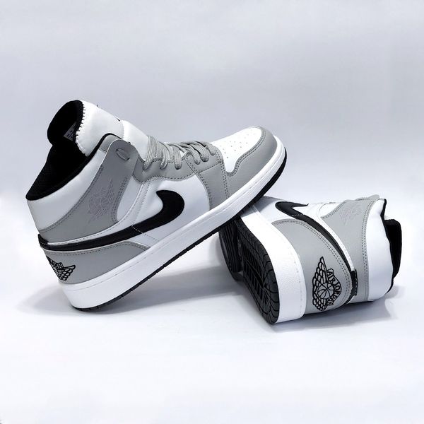 کتانی نایک جردن وان ساقدار طوسی سفید Nike Jordan one