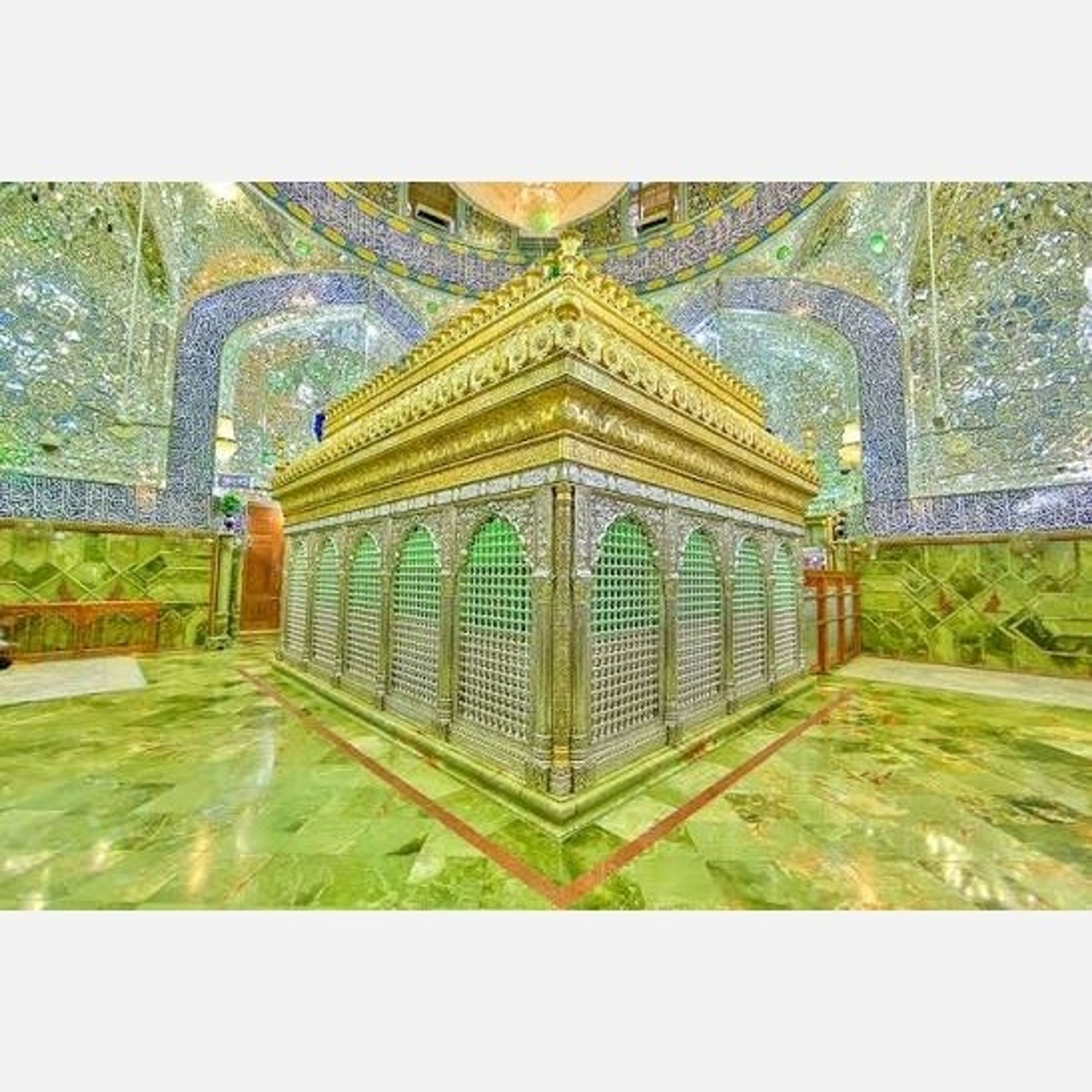 خرید انلاین چاپ ضریح مقدس حرم امام علی ع در سایز های مختلف