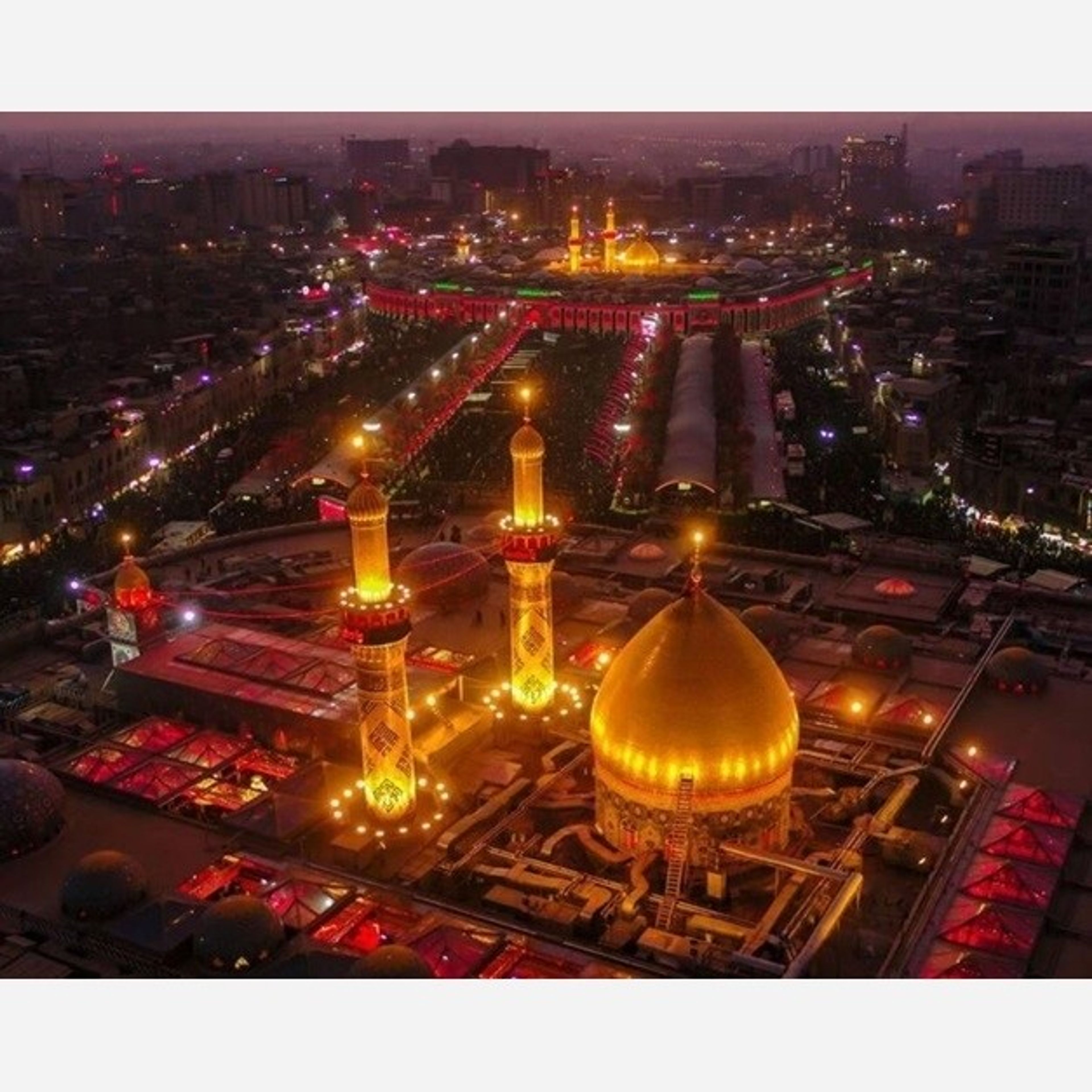 قیمت چاپ حرم مطهر امام حسین ع در سایز های مختلف