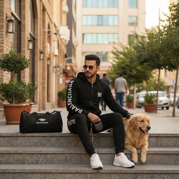 ست سوییشرت شلوار مردانه مدلHami مدل 1