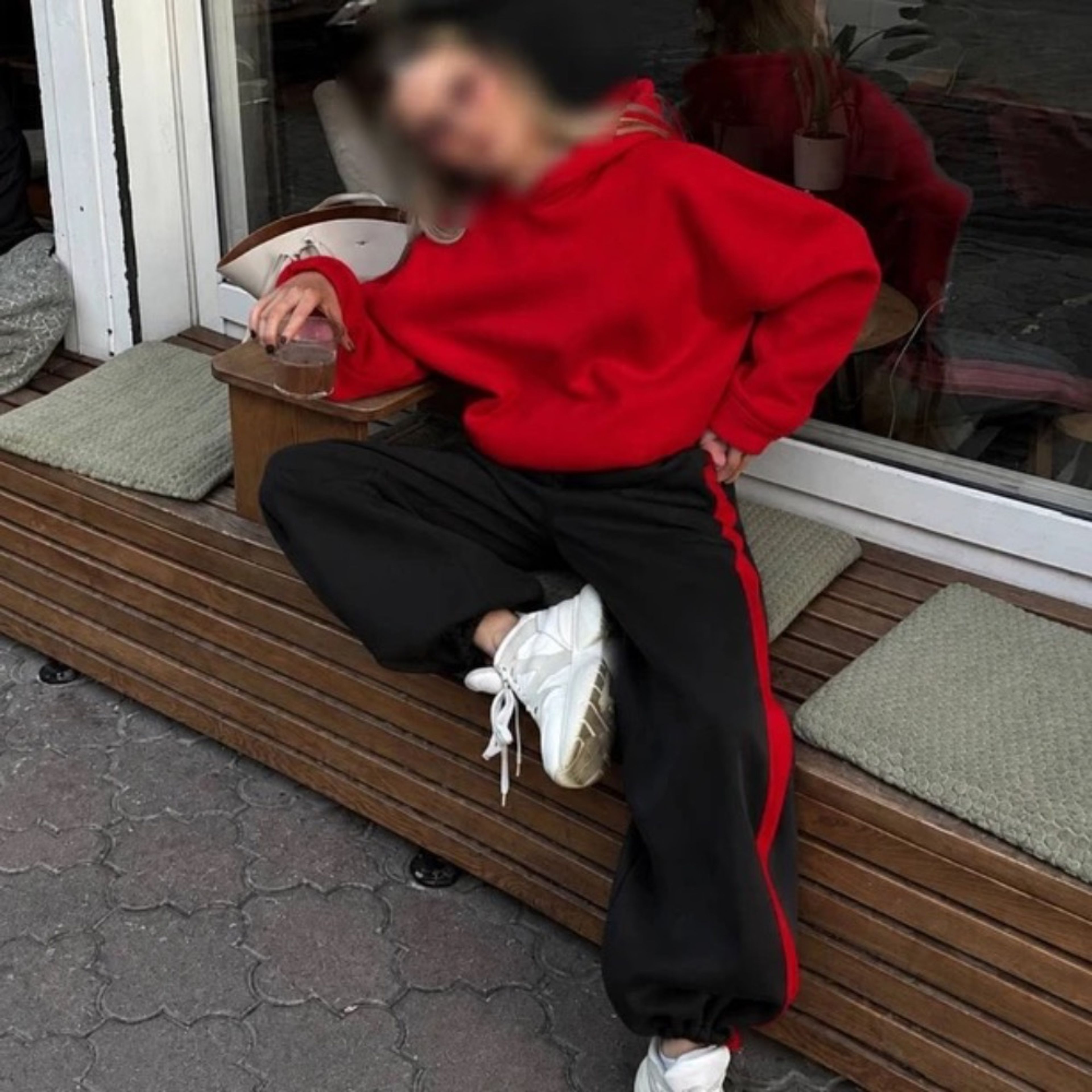 خرید اینترنتی ست هودی شلوار زمستانه زنانه