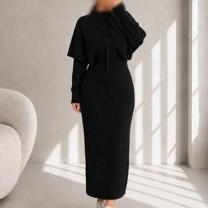 قیمت ارزان سارافون شنل دار بافت زنانه پاییزه