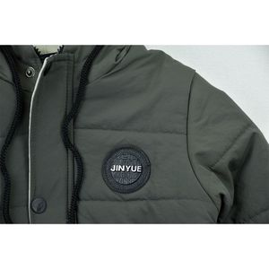 خرید اینترنتی قیمت کاپشن پسرانه RONGGOLAWT سبز کد 11925
