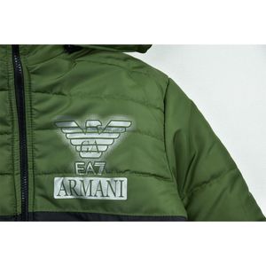 کاپشن پسرانه ARMANY سبز ارتشی کد 10464
