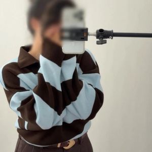 خرید اینترنتی بافت راه راه اکریلیک زنانه ترند