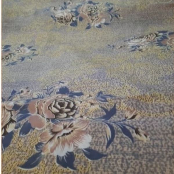 پارچه ملحفه ای عرض دو متر مدل گل کلاسیک