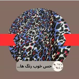 خرید آنلاین پارچه ملحفه ای عرض دو متر مدل خال دار