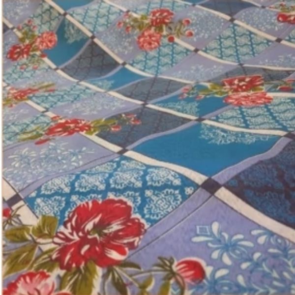 پارچه ملحفه ای عرض دو متر مدل چارخونه