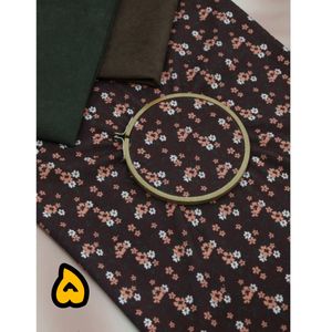 فروش اینترنتی پارچه مخمل کبریتی طرحدار