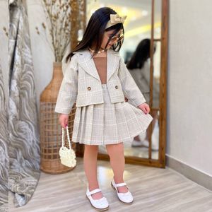 خرید اینترنتی قیمت ست کت دامن تاپ دخترانه