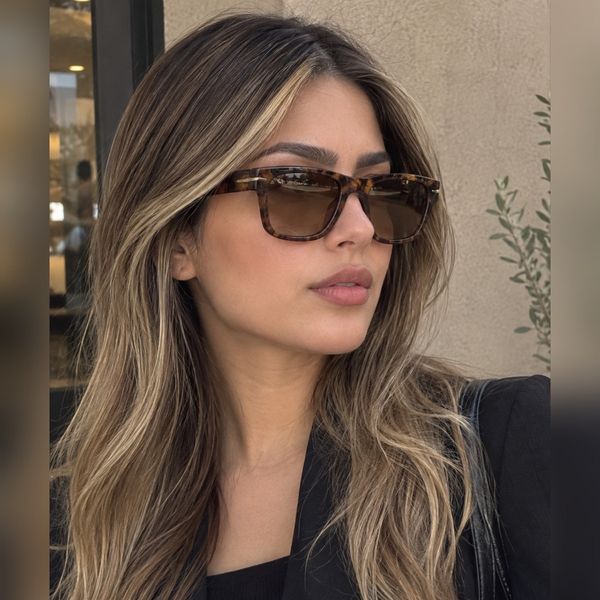 عینک آفتابی پلنگی یووی400