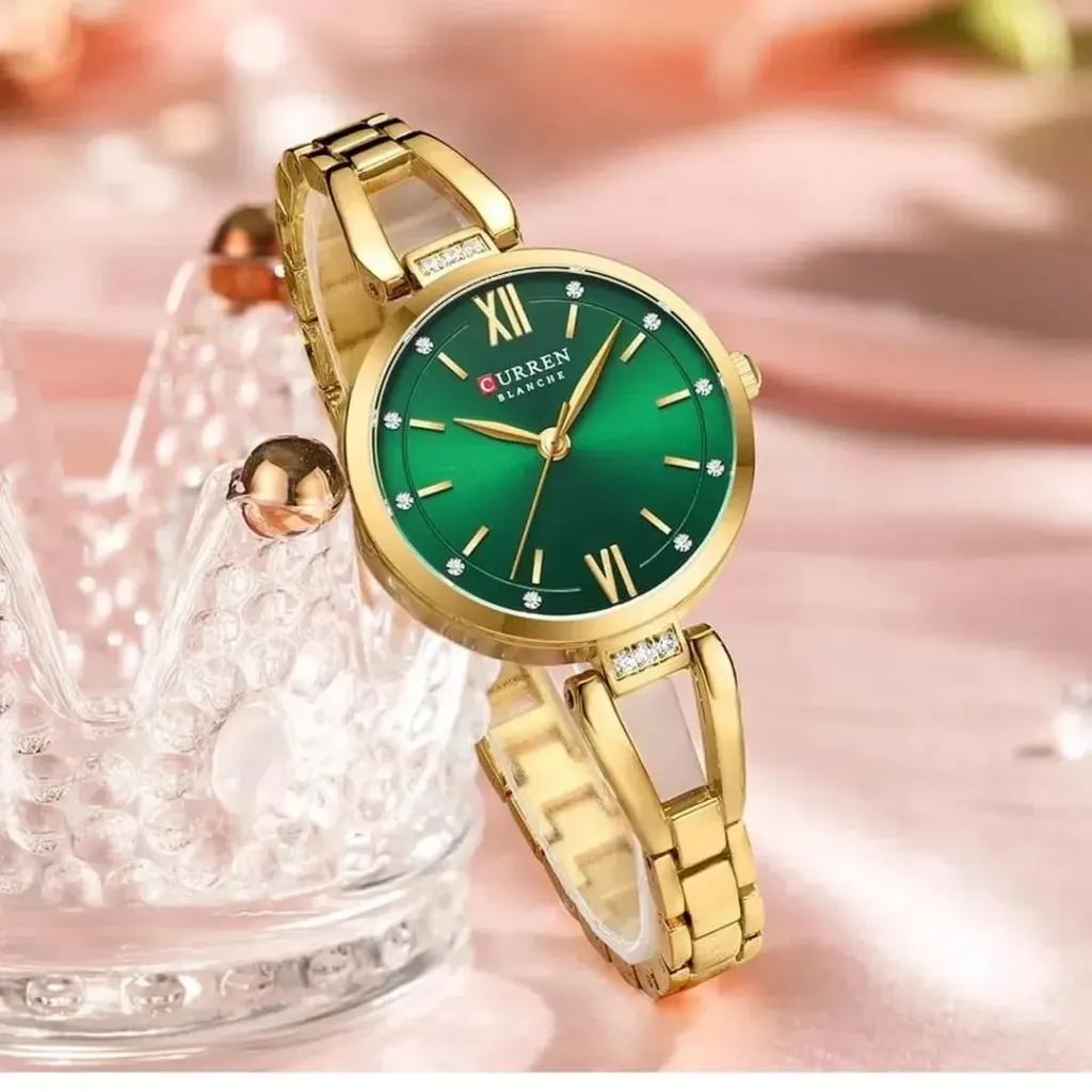 خرید انلاین ساعت مچی زنانه کارن مدل CURREN 9092 ضدآب بند استیل اورجینال ضدآب