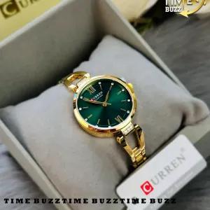 خرید آنلاین ساعت مچی زنانه کارن مدل CURREN 9092 ضدآب بند استیل اورجینال ضدآب