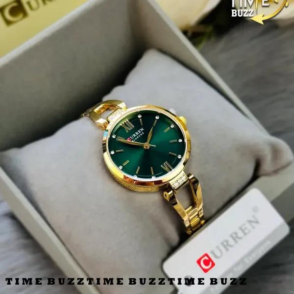 ساعت مچی زنانه کارن مدل CURREN 9092 ضدآب بند استیل اورجینال ضدآب