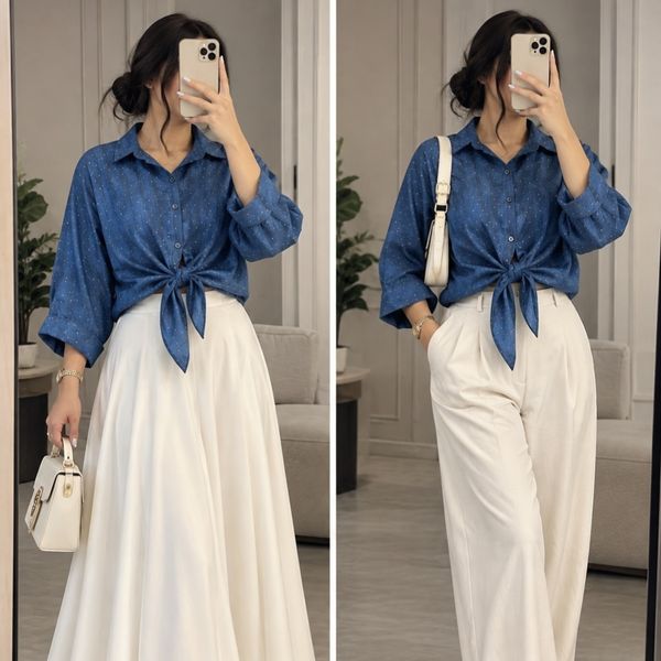 شومیز گره ای