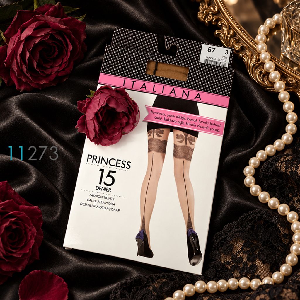 خرید اینترنتی قیمت جوراب شلواری فانتزی ایتالیانا مدل Princess