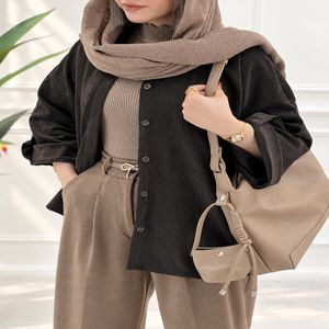 شومیز زنانه مخمل شکلاتی پاییزی