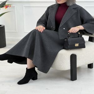 خرید اینترنتی قیمت ست کت و دامن فوتر زنانه
