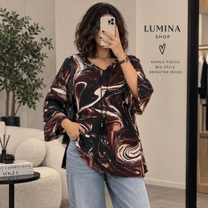 شومیز طرح دار