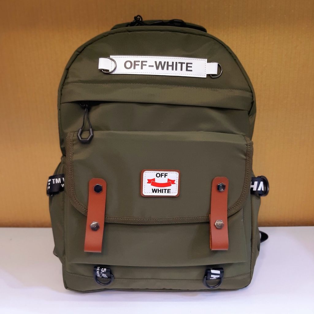 قیمت کوله پشتی off White سبز