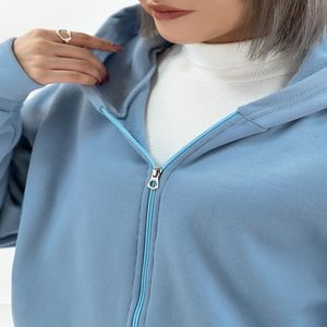 سویشرت زیپدار زنانه کلاهدار دورس توکرک
