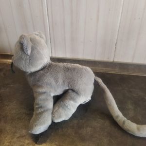 قیمت ارزان عروسک گربه خاکستری