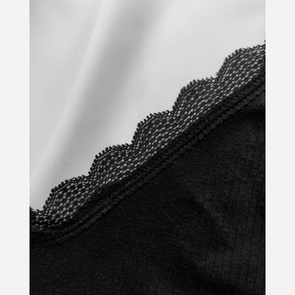 خرید اینترنتی قیمت نیم تنه دخترانه دانتل دار وارداتی مشکی پشت بندی مناسب 75 کاپ A و B و 80 کاپ A