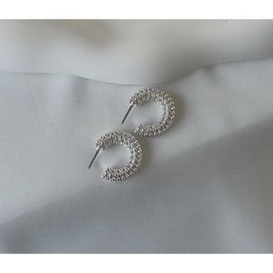 گوشواره اکسسورایز نیم حلقه مجلسی