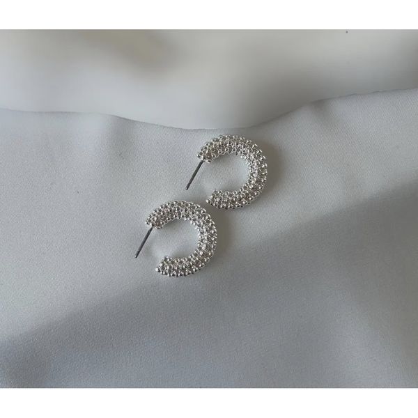 گوشواره اکسسورایز نیم حلقه مجلسی