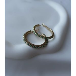 خرید اینترنتی قیمت گوشواره حلقه ای منجوق