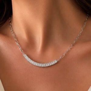 گردنبند تنیسی جواهری