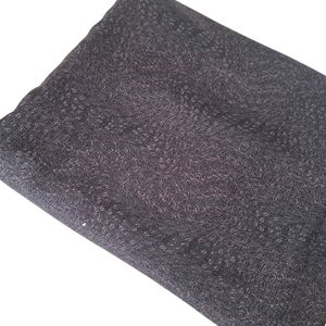 پارچه چادری قهوه‌ای گل ریز عرض 110 سانت | پارچه طرح‌دار متراژ 4.30 متر