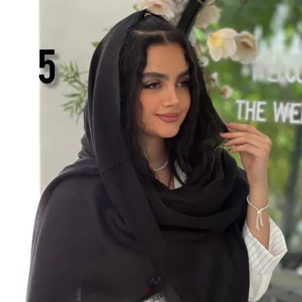شال نخ پنبه دورریش دخترانه
