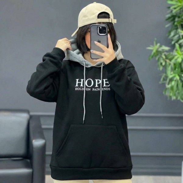 هودی زنانه طرح HOPE