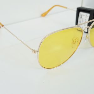 مشخصات عینک شیشه زرد لنز UV400 و پولاریزه ، برند TOSH آلمان