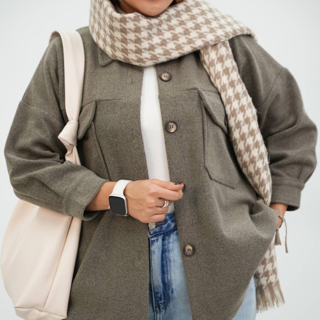 مشخصات پالتو فوتر زنانه طرح کیمیا
