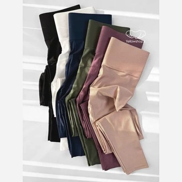 لگ براق زنانه کمر گنی وارداتی ترک Chic Collection سایز M تا 3XL | لگ باشگا