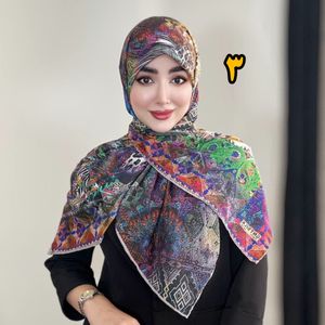 خرید انلاین روسری مجلسی ابریشم قواره متوسط