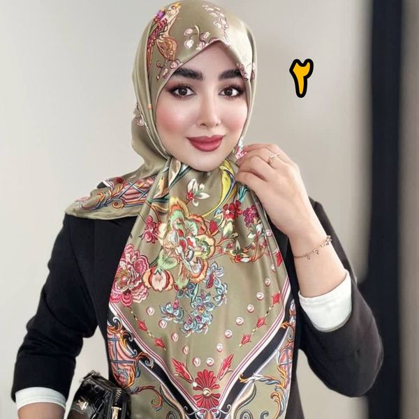 روسری مجلسی ابریشم