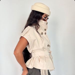 خرید اینترنتی وست استین پاکتی ZARA