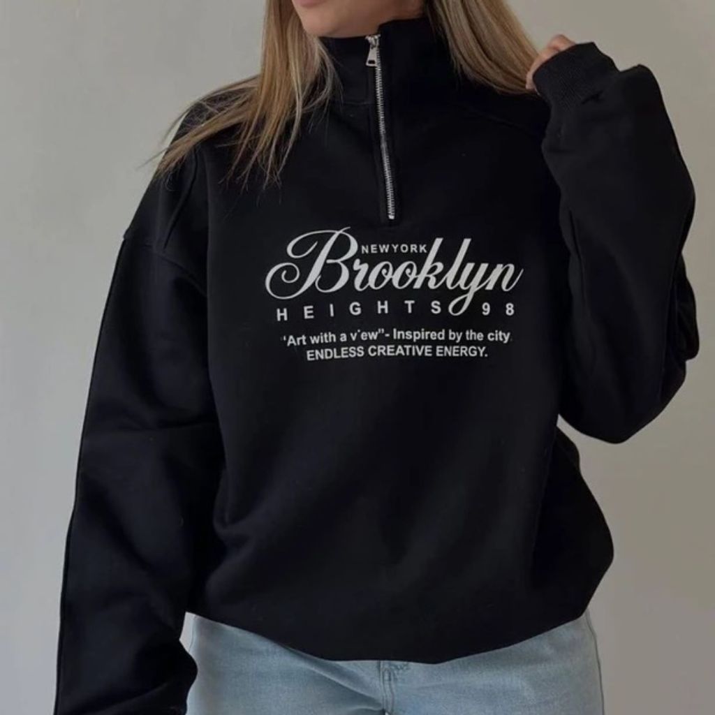 قیمت ارزان دورس نیم زیپ New York زنانه