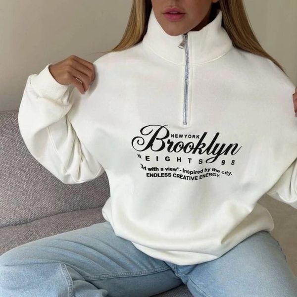 دورس نیم زیپ New York زنانه